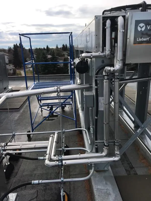 Commercial mechanical service work